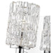 Aubrey Chrome 1 Light Wall Sconce - Wall Sconces