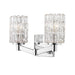 Aubrey Chrome 2 Light Vanity - Bath & Vanity