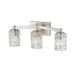 Aubrey Chrome 3 Light Vanity | theLightShop