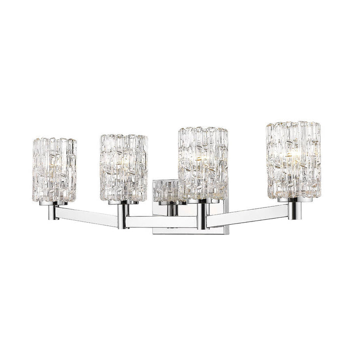 Aubrey Chrome 4 Light Vanity - Bath & Vanity