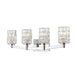 Aubrey Chrome 4 Light Vanity - Bath & Vanity