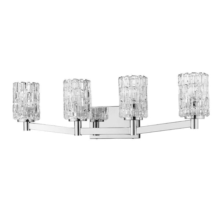 Aubrey Chrome 4 Light Vanity - Bath & Vanity