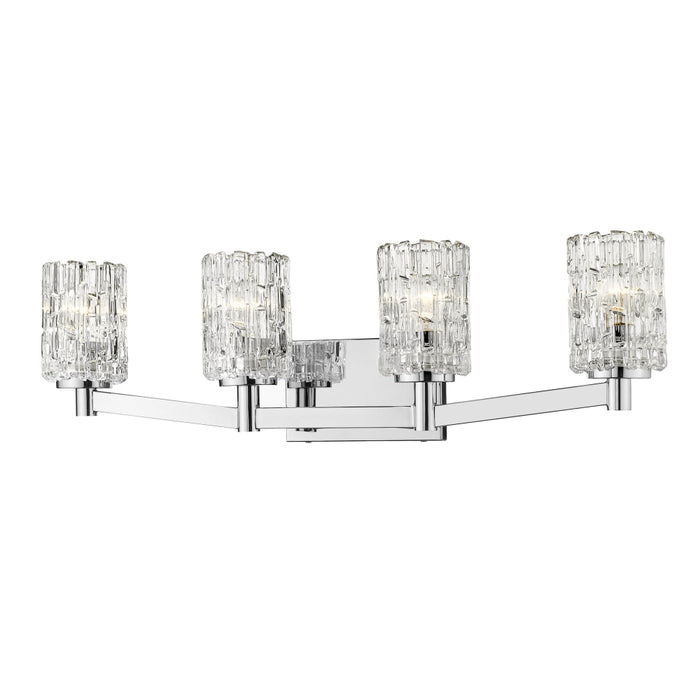 Aubrey Chrome 4 Light Vanity | theLightShop
