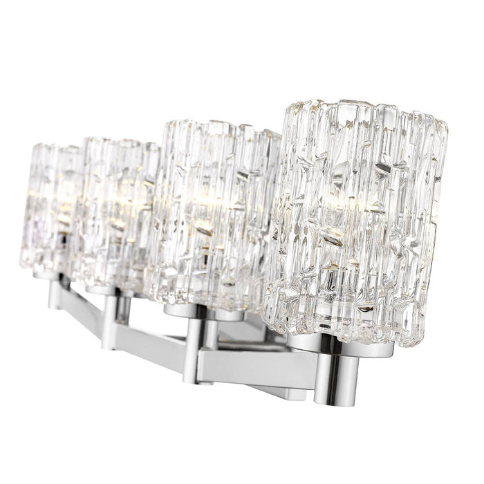 Aubrey Chrome 4 Light Vanity - Bath & Vanity