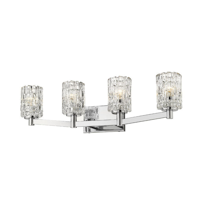 Aubrey Chrome 4 Light Vanity - Bath & Vanity