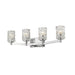 Aubrey Chrome 4 Light Vanity - Bath & Vanity