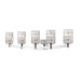 Aubrey Chrome 5 Light Vanity - Bath & Vanity