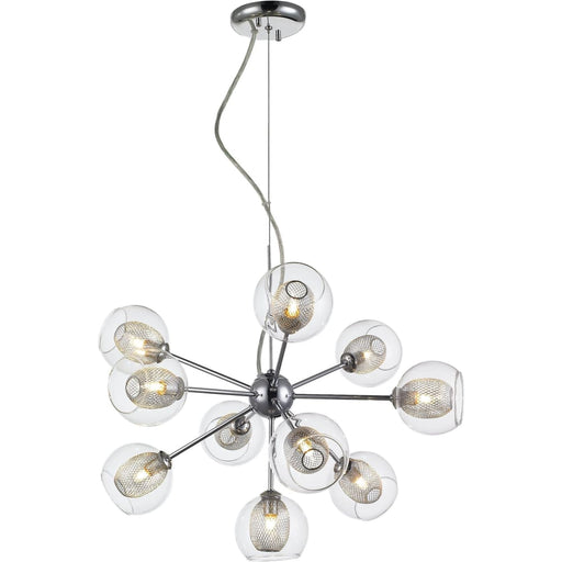 Auge Chrome Chandelier | theLightShop