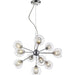 Auge Chrome Chandelier | theLightShop