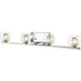 Auge Chrome LED Vanity | theLightShop