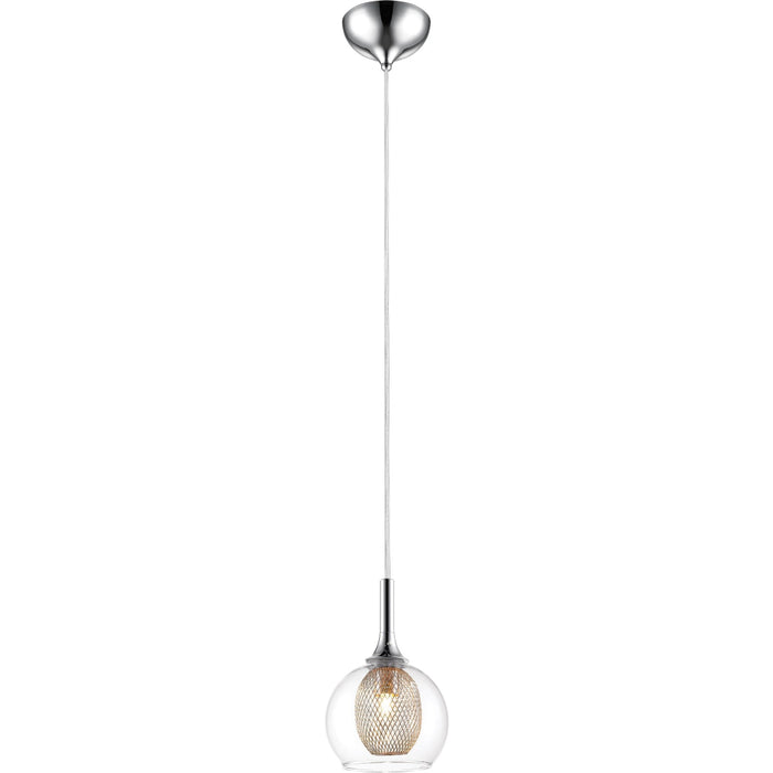 Auge Chrome Mini-Pendant | theLightShop