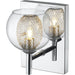 Auge Chrome Wall Sconce | theLightShop