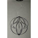 Aura Black LED Single Pendant - Pendants