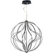 Aura Black LED Single Pendant - Pendants