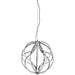 Aura Polished Chrome LED Single Pendant - Pendants
