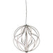 Aura Polished Chrome LED Single Pendant - Pendants