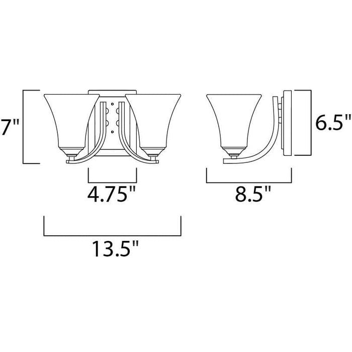 Aurora Oil Rubbed Bronze Bath Vanity - Bath Vanity