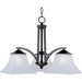 Aurora Oil Rubbed Bronze Chandelier - Chandeliers