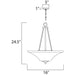 Aurora Oil Rubbed Bronze Invert Bowl Pendant - Pendants
