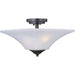 Aurora Oil Rubbed Bronze Semi-Flush Mount - Semi-Flushmounts