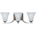 Aurora Satin Nickel Bath Vanity - Bath Vanity