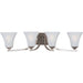 Aurora Satin Nickel Bath Vanity - Bath Vanity