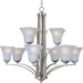 Aurora Satin Nickel Chandelier - Chandeliers