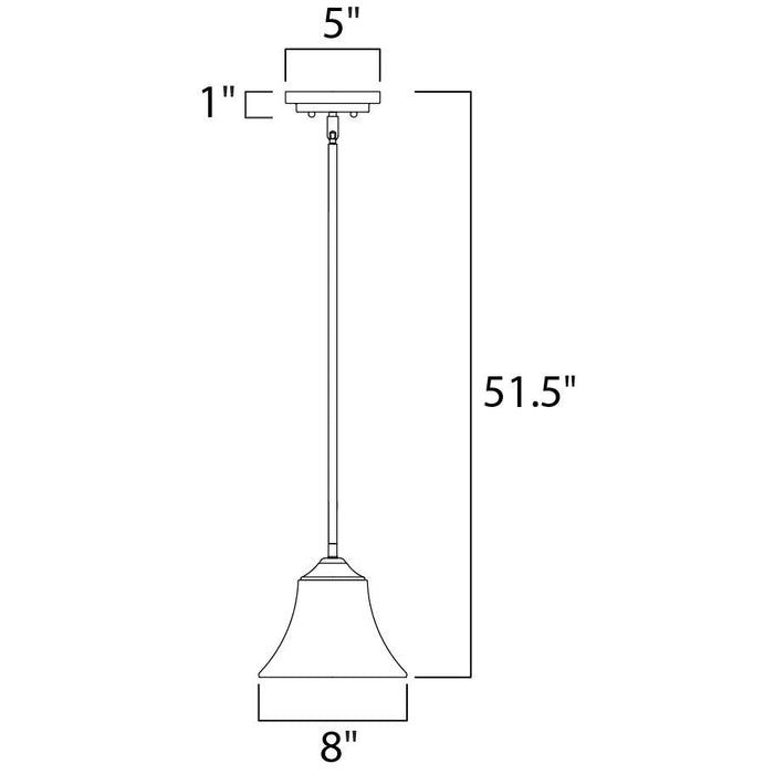 Aurora Satin Nickel Mini Pendant - Mini-Pendants