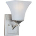 Aurora Satin Nickel Wall Sconce - Wall Sconce