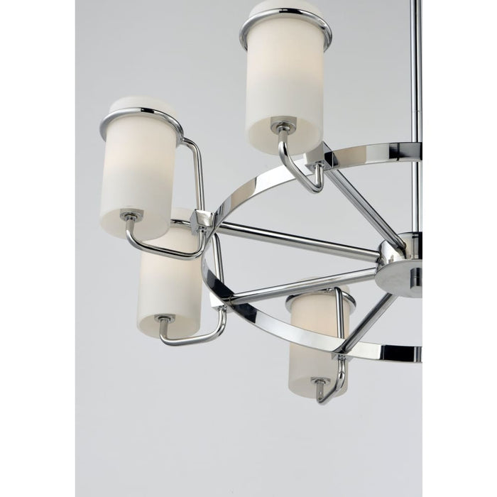 Avant Polished Chrome Chandelier - Chandeliers
