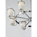 Avant Polished Chrome Chandelier - Chandeliers