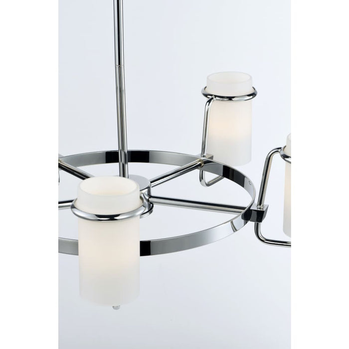Avant Polished Chrome Chandelier - Chandeliers