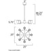 Avant Polished Chrome Chandelier - Chandeliers