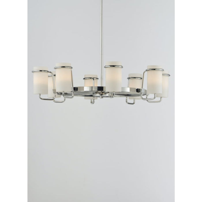 Avant Polished Chrome Chandelier - Chandeliers