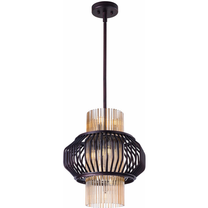 Aviary Oil Rubbed Bronze LED Single Pendant - Pendants