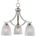 Axis Satin Nickel Chandelier - Chandeliers