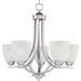 Axis Satin Nickel Chandelier - Chandeliers