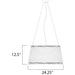 Bahama White LED Outdoor Pendant - Outdoor Pendant