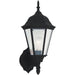 Bakersville Black Outdoor Wall Lantern - Outdoor Wall Sconce