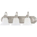 Ballerina Brushed Nickel Wall Sconce - Wall Sconce