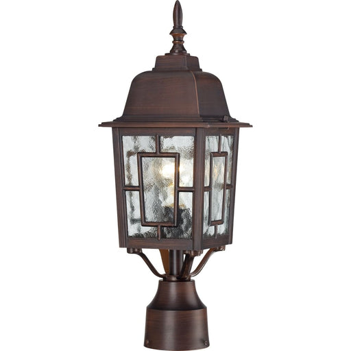 Banyon Rustic Bronze Outdoor Post Light - Outdoor Post Light