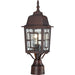 Banyon Rustic Bronze Outdoor Post Light - Outdoor Post Light