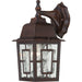 Banyon Rustic Bronze Outdoor Wall Lantern - Outdoor Wall Lantern