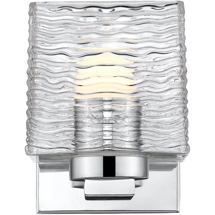Barrett Chrome LED Wall Sconce | theLightShop