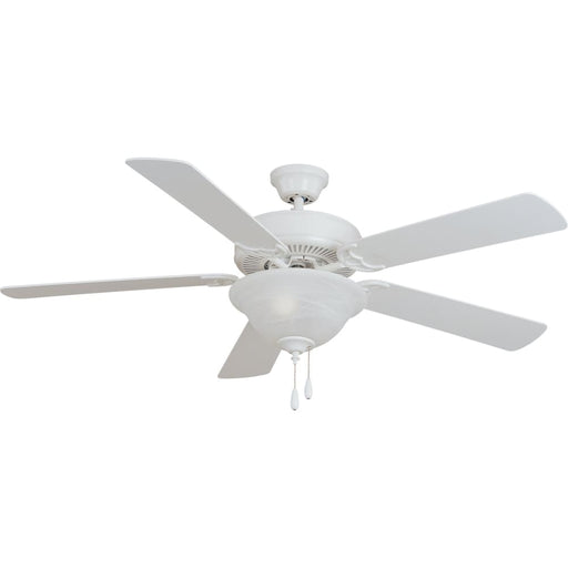 Basic-Max Matte White Indoor Ceiling Fan - Indoor Ceiling Fan