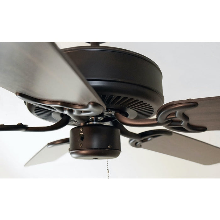 Basic-Max Oil Rubbed Bronze Outdoor Ceiling Fan - Outdoor Ceiling Fan