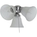 Basic-Max Satin Nickel Ceiling Fan Light Kit - Ceiling Fan Light Kit