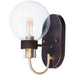 Bauhaus Bronze / Satin Brass Wall Sconce - Wall Sconce