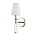 Baxter 1 Light Polished Nickel Sconce - Wall Sconces