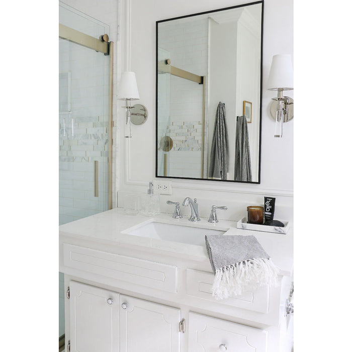 Baxter 1 Light Polished Nickel Sconce - Wall Sconces